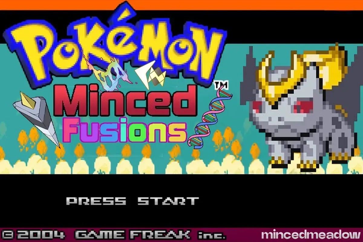 Pokémon Minced Fusions background